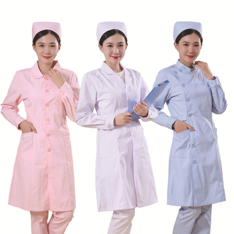 Medical Lab Worker - Nursing Scrubs Uniforms Clothes Laboratory Coat