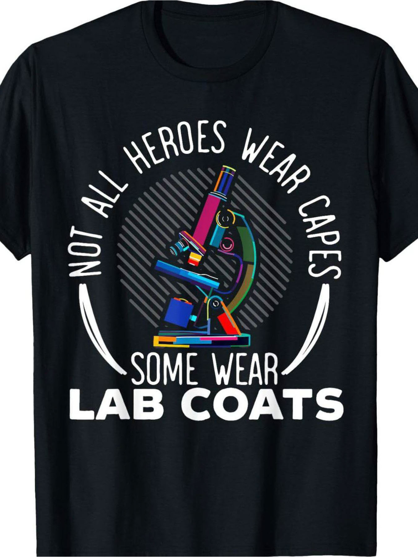 Men'S Black Crew Neck Short Sl - Medical Laboratory Technician review and price