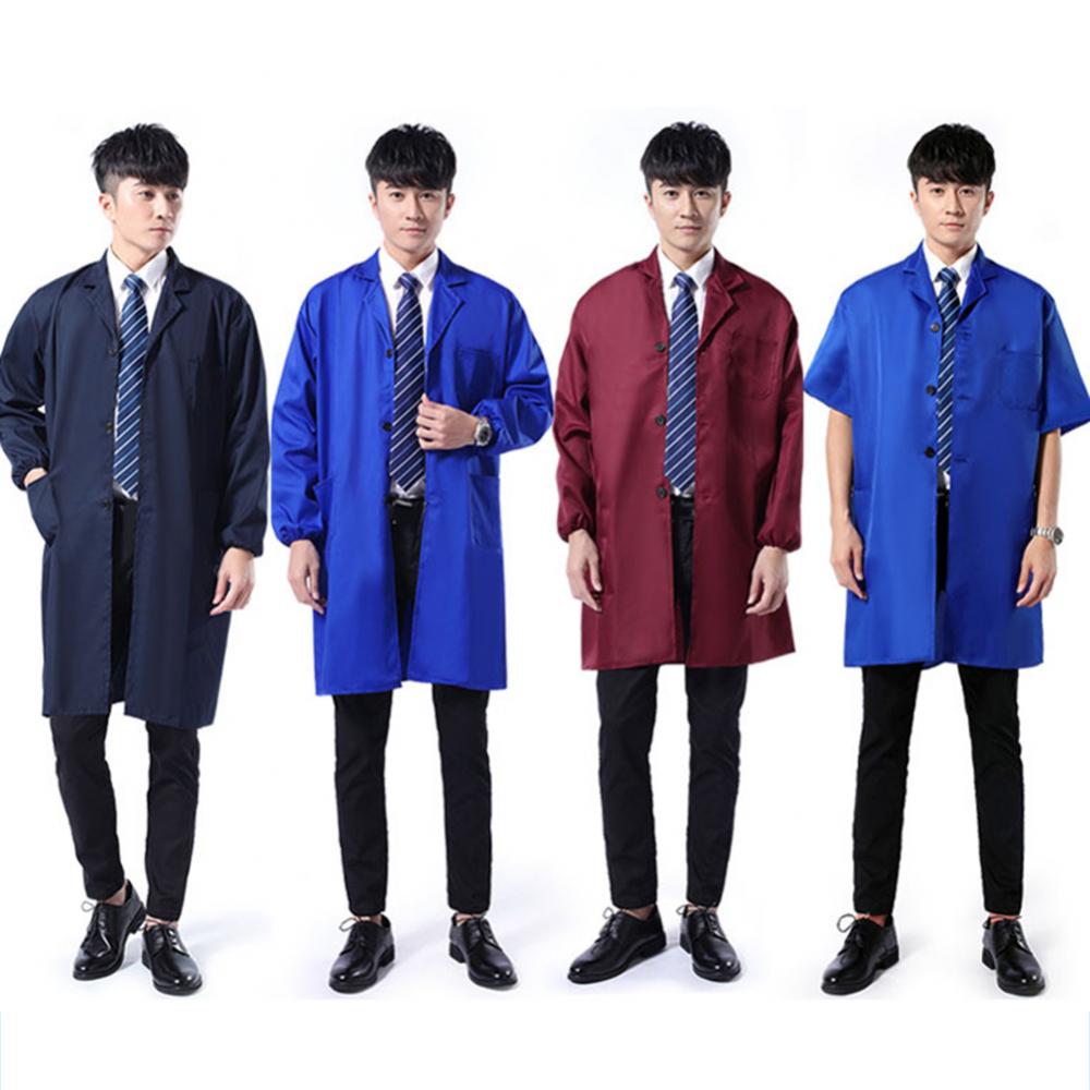 Dustproof Men Work Clothing Lo - Lab Coat Medical review and price