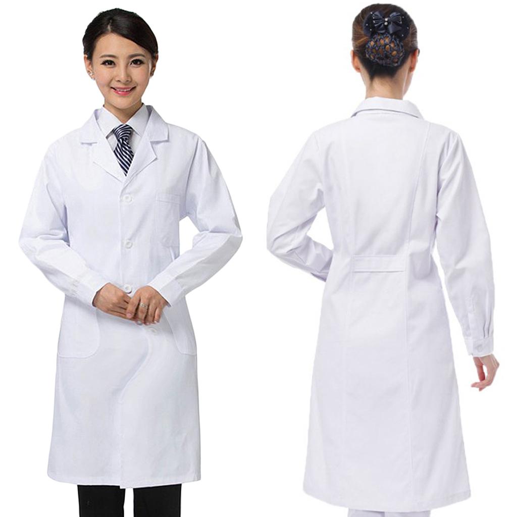 Long Sleeve Uniform Woman Cott - Lab Coat Medical review and price