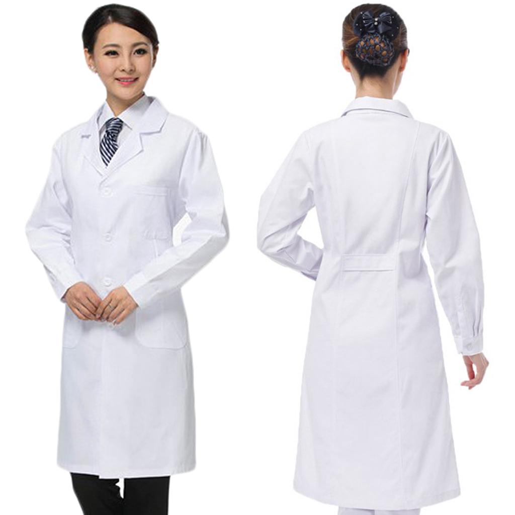 Long Sleeve Uniform Woman Cott - Lab Coat Medical review and price