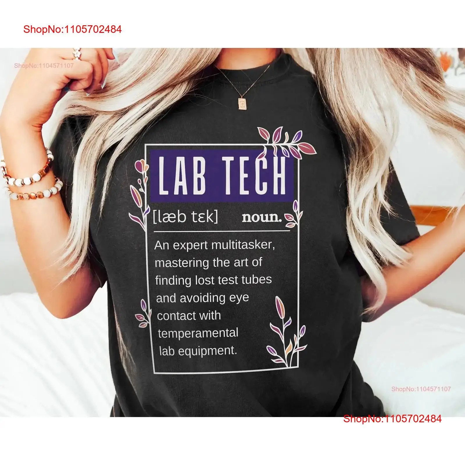 Funny Lab Tech T Shirt Laborat - Medical Laboratory Technician review and price
